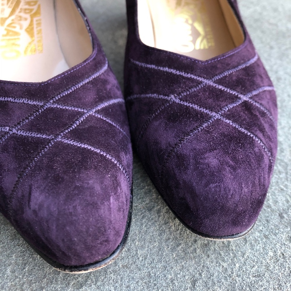 Salvatore Ferragamo Suede heels